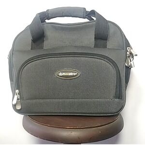 Maestro Durable Weekend Bag Black Key Lock Missing Shoulder Strap Preowned
